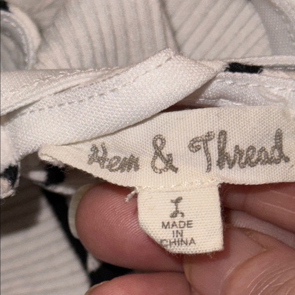 🌹𝐇𝐄𝐌 & 𝐓𝐇𝐑𝐄𝐀𝐃 𝐒𝐓𝐑𝐈𝐏𝐄𝐃 𝐑𝐈𝐁 𝐃𝐑𝐄𝐒𝐒 - Picture 6 of 7